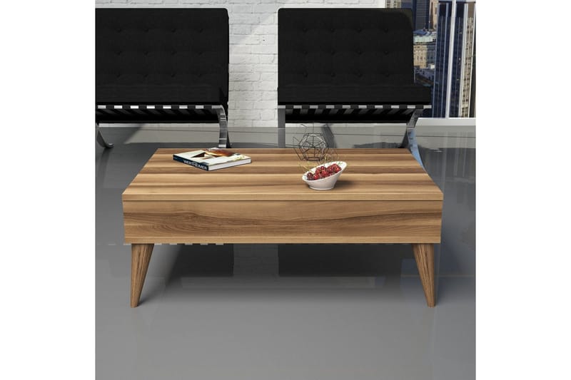 Hoptrup Stuesett 150 cm - Valnøtt - Møbler - Mediamøbel & tv møbel - TV-møbelsett