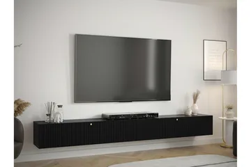 Dunvegan Tv-skåp 300 cm Black - Møbler - Mediamøbel & tv møbel - TV-benk & mediabenk