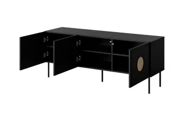 Juniskär TV-benk 151 cm - Svart - Møbler - Mediamøbel & tv møbel - TV-benk & mediabenk