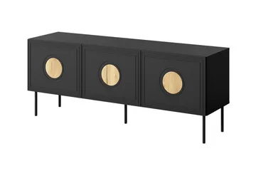Juniskär TV-benk 151 cm - Svart - Møbler - Mediamøbel & tv møbel - TV-benk & mediabenk