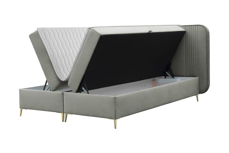 Alani Sengpakke Kontinentalseng 180x200 cm - Beige - Møbler - Senger - Komplett sengepakke