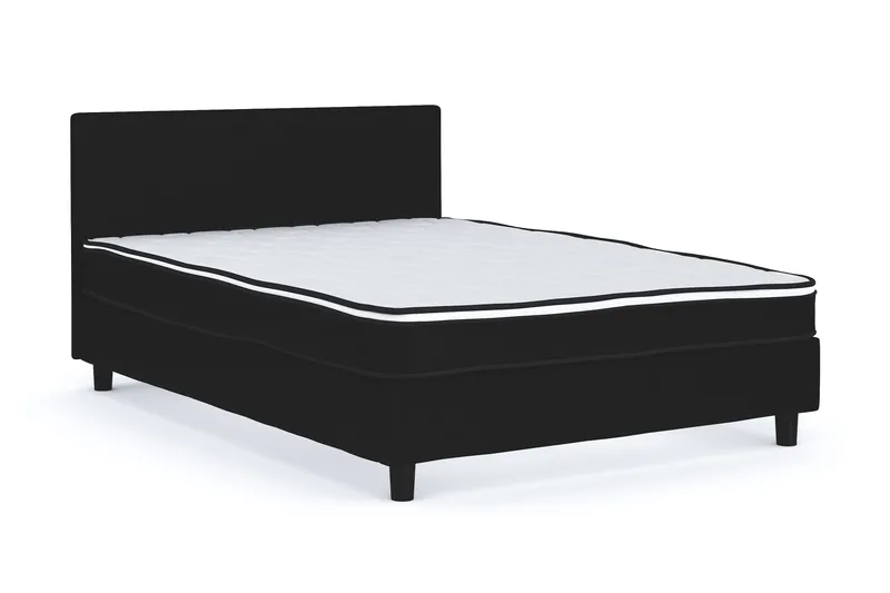Billingen Komplett Sengepakke 140x200 cm - Svart - Møbler - Senger - Enkeltsenger
