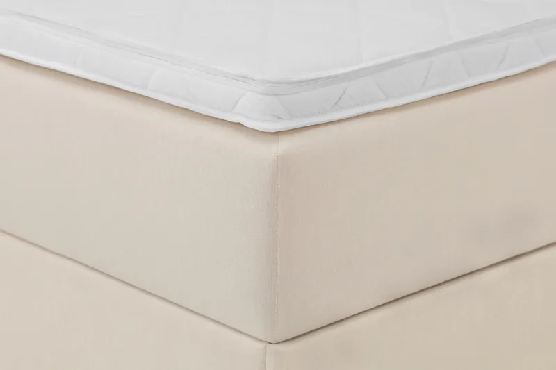 Boxy Box Bed 140x200 cm - Beige - Møbler - Senger - Seng med oppbevaring