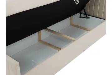 Calrosor Sengepakke Kontinentalseng med Oppbevaring 180x200 cm - Beige - Møbler - Senger - Komplett sengepakke