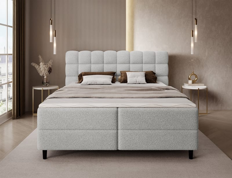Camma sengesett kontinentalseng med oppbevaring 140x200 cm - Royal 04 - Møbler - Senger - Kontinentalsenger