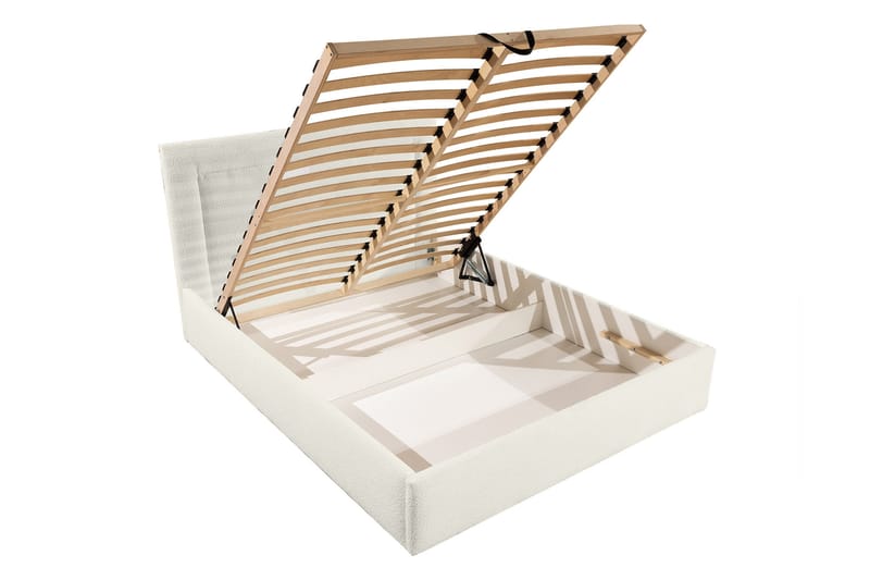 Carve Oppbevaringsseng - Beige - Møbler - Senger - Sengeramme & sengestamme