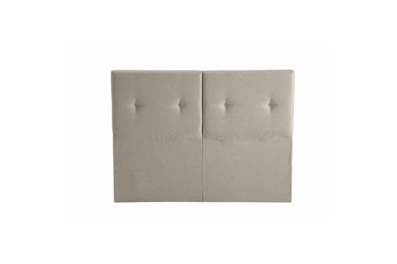 Dobbelseng Base & Hodegavl Badena Beige - 140 x 40 x 200 cm - Møbler - Senger - Dobbeltsenger