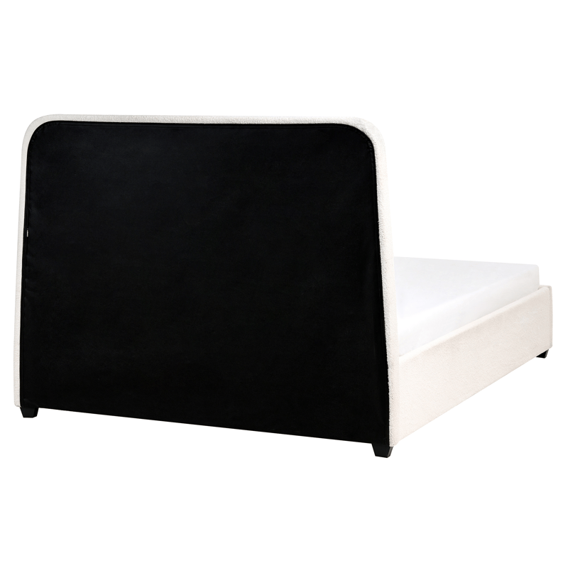 Dobbeltseng Sardent 160x200 - Off-white - Møbler - Senger - Sengeramme & sengestamme