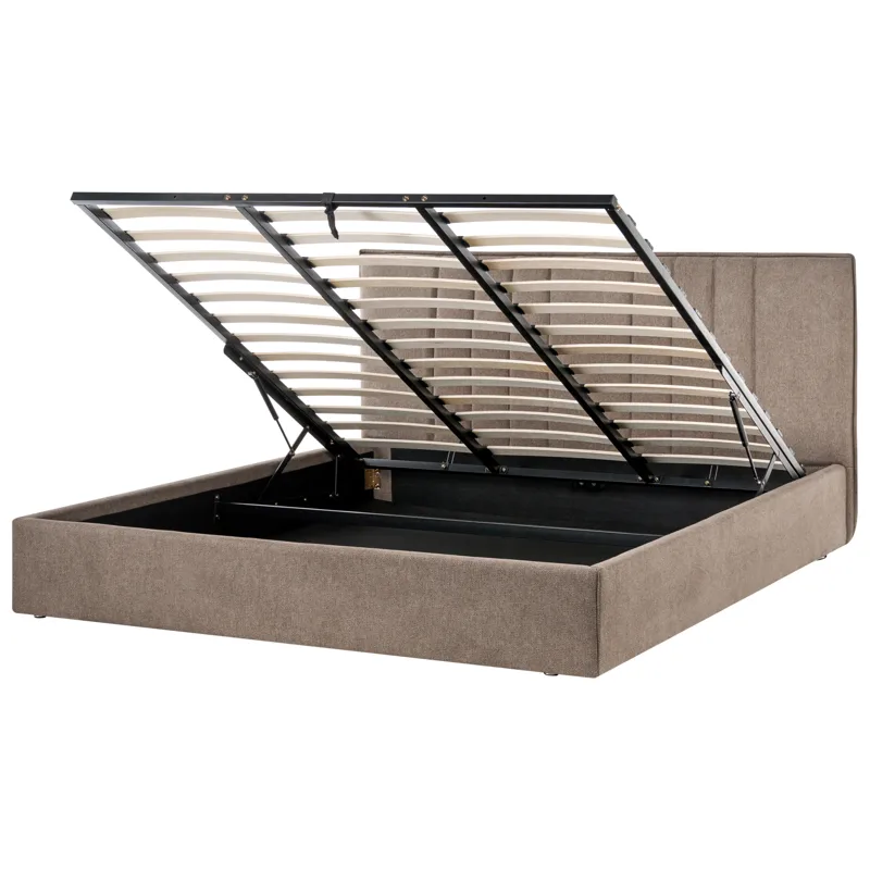 Dobbeltseng Tarascon 180x200 cm, Taupe