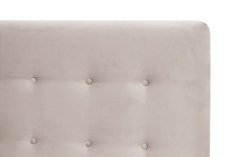 Dream komplett sengepakke 160x200 cm knapper - Beige - Møbler - Senger - Komplett sengepakke