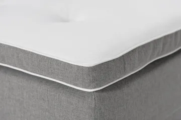 Ella Familieseng Sengepakke 240x210 cm - (+Flere valg) Lysegrå - Møbler - Senger - Komplett sengepakke