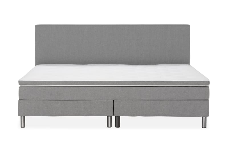 Ella Familieseng Sengepakke 240x210 cm - (+Flere valg) Lysegrå - Møbler - Senger - Komplett sengepakke
