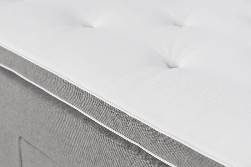 Ella Familieseng Sengepakke 280x200 cm - (+Flere valg) Lysegrå - Møbler - Senger - Komplett sengepakke