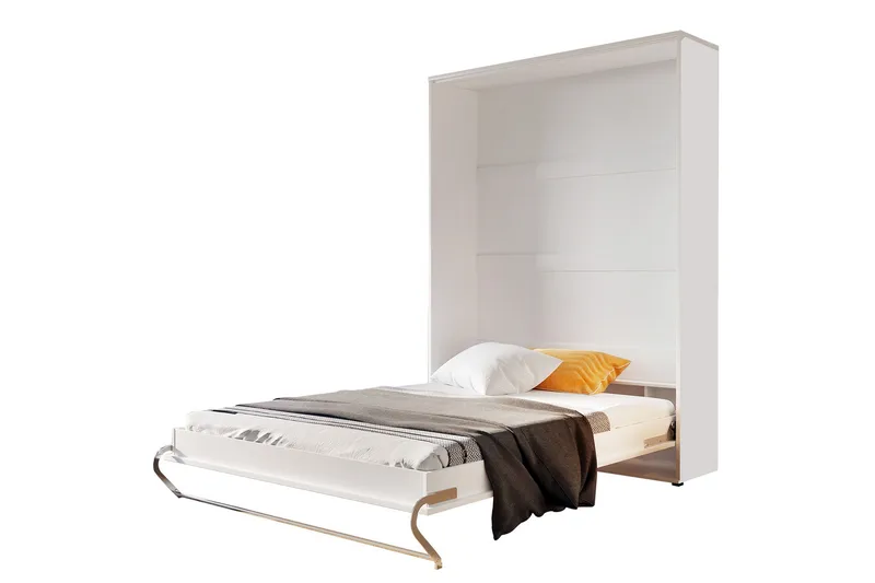 Concept Pro Sängskåp 120x200cm Wilson & Wood White High gloss - Møbler - Senger - Gjesteseng & ekstraseng - Skapseng
