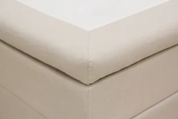 HVILA Classic komplett sengepakke 160x200 cm kontinentalseng med diamantmønstret sengegavl - Beige - Møbler - Senger - Komplett sengepakke