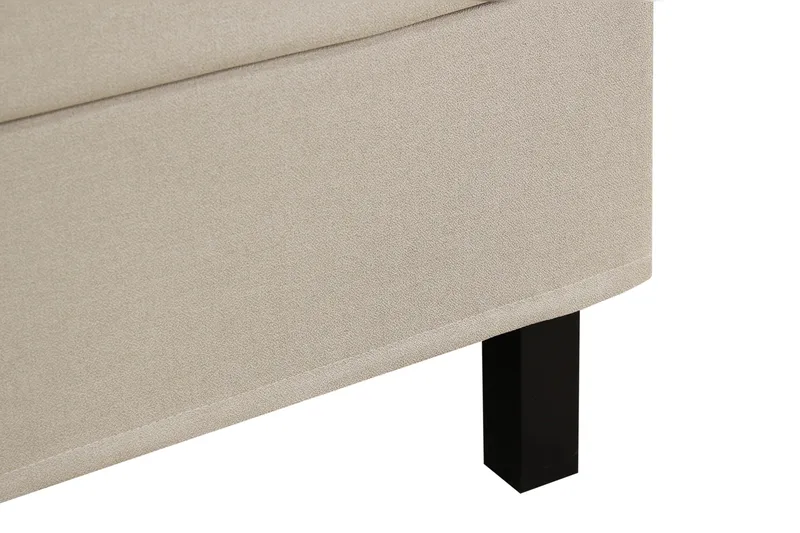 HVILA Classic komplett sengepakke 160x200 cm kontinentalseng med diamantmønstret sengegavl - Beige - Møbler - Senger - Komplett sengepakke