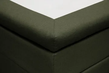 HVILA Classic komplett sengepakke 160x200 cm kontinentalseng med rutet sengegavl - Grønn - Møbler - Senger - Komplett sengepakke