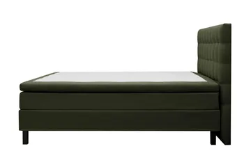 HVILA Classic komplett sengepakke 160x200 cm kontinentalseng med rutet sengegavl - Grønn - Møbler - Senger - Komplett sengepakke