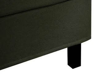 HVILA Classic komplett sengepakke 160x200 cm kontinentalseng med rutet sengegavl - Grønn - Møbler - Senger - Komplett sengepakke