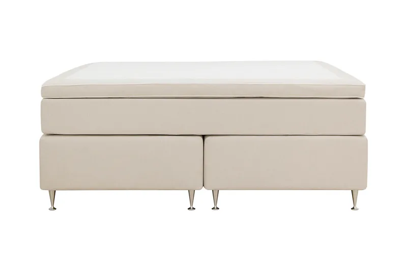 HVILA Lyx kontinentalseng 180x200 cm, Lys beige