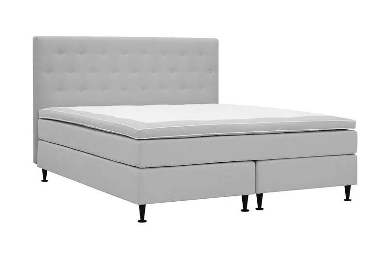 HVILA Plus komplett sengesett 180x200 cm - Grå - Møbler - Senger - Komplett sengepakke