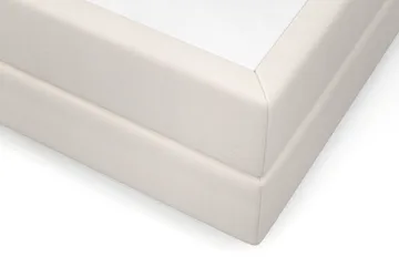HVILA Premium kontinentalseng 180x200 cm med svevende effekt uten overmadrass - Hvit - Møbler - Senger - Komplett sengepakke