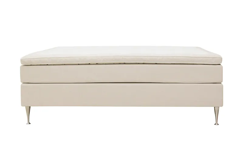 HVILA Plus kontinentalseng 160x200 cm - Lys beige - Møbler - Senger - Kontinentalsenger
