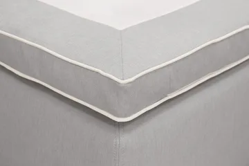 HVILA Plus komplett sengesett med oppbevaring 180x200 cm - Grå - Møbler - Senger - Komplett sengepakke