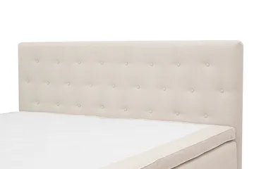 HVILA Plus komplett sengesett med oppbevaring 180x200 cm - Lys beige - Møbler - Senger - Komplett sengepakke