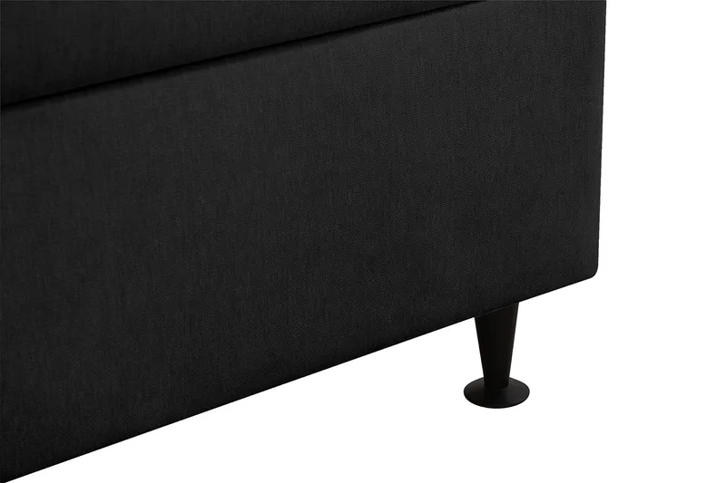 HVILA Plus komplett sengesett med oppbevaring 160x200 cm - Antrasitt - Møbler - Senger - Komplett sengepakke