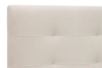 HVILA Premium Kontinentalseng 160x200 cm - Lysebeige stoff - Møbler - Senger - Kontinentalsenger