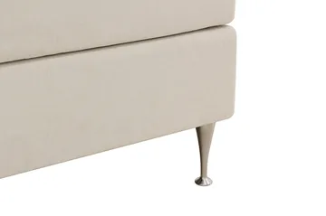 HVILA Plus kontinentalseng 160x200 cm - Lys beige - Møbler - Senger - Kontinentalsenger