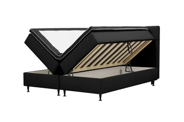 HVILA Plus komplett sengesett med oppbevaring 160x200 cm - Antrasitt - Møbler - Senger - Komplett sengepakke