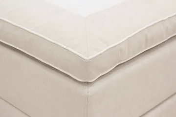 HVILA Plus kontinentalseng 160x200 cm - Lys beige - Møbler - Senger - Kontinentalsenger