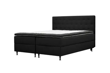 HVILA Plus komplett sengesett med oppbevaring 160x200 cm - Antrasitt - Møbler - Senger - Komplett sengepakke