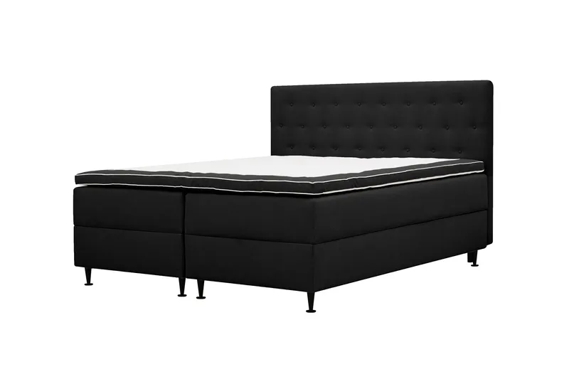 HVILA Plus komplett sengesett med oppbevaring 160x200 cm - Antrasitt - Møbler - Senger - Komplett sengepakke