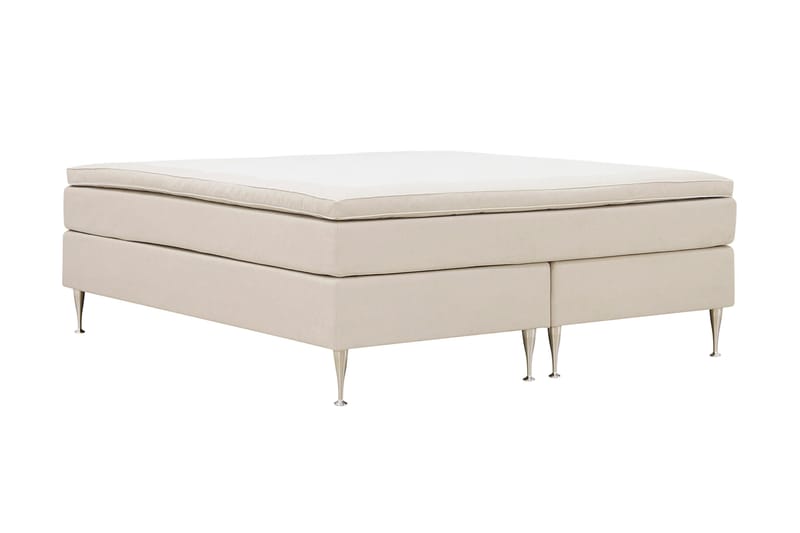 HVILA Plus kontinentalseng 180x200 cm - Lys beige - Møbler - Senger - Kontinentalsenger