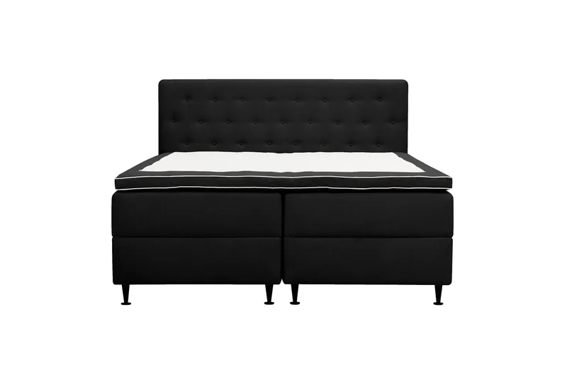 HVILA Plus komplett sengesett med oppbevaring 160x200 cm, Antrasitt