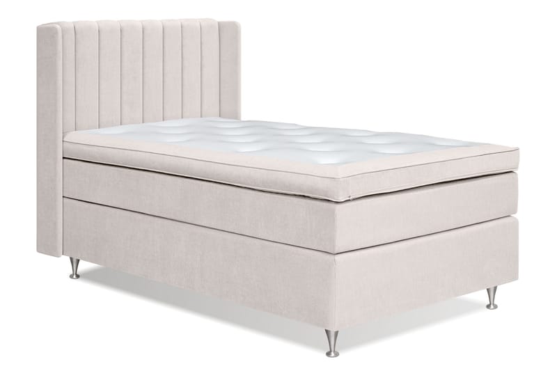 Joluma Kontinentalseng 105x200 Medium - Lysbeige - Møbler - Senger - Kontinentalsenger