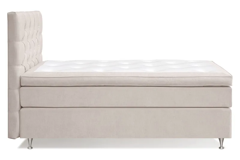 Joluma Kontinentalseng 105x200 Medium - Lysbeige - Møbler - Senger - Kontinentalsenger