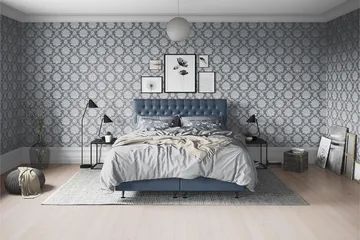 140x200 - Mørkeblå
