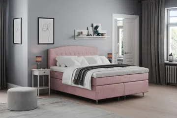 Belda Sengepakke 180x200 Medium - Rosa - Møbler - Senger - Kontinentalsenger