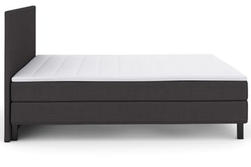 Select No 1 Komplett Sengepakke 160x200 - Mørkegrå/Svarta Ben - Møbler - Senger - Kontinentalsenger