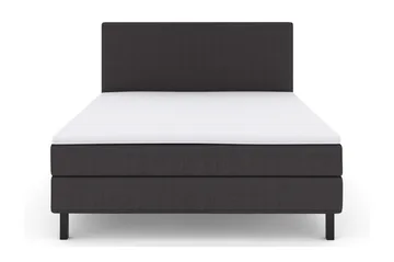 Select No 1 Komplett Sengepakke 160x200 - Mørkegrå/Svarta Ben - Møbler - Senger - Kontinentalsenger