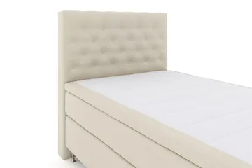 Select No 5 Kontinentalseng 120x200 Fast Watergel - Beige/Sølvben - Møbler - Senger - Kontinentalsenger