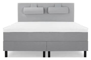 Glatt Sengegavl 180 cm - Grey