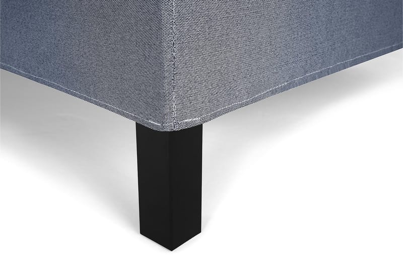 Lucky Komplett Sengepakke 180x200 Polyeter Glatt Sengegavl - Nakkepute Stor Mørkeblå - Møbler - Senger - Komplett sengepakke