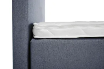 Lucky Sengepakke 150x200 Skum Glatt Sengegavl - Nakkepute Stor Mørkeblå - Møbler - Senger - Komplett sengepakke