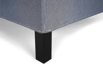 Lucky Sengepakke 150x200 Skum Glatt Sengegavl - Nakkepute Stor Mørkeblå - Møbler - Senger - Komplett sengepakke