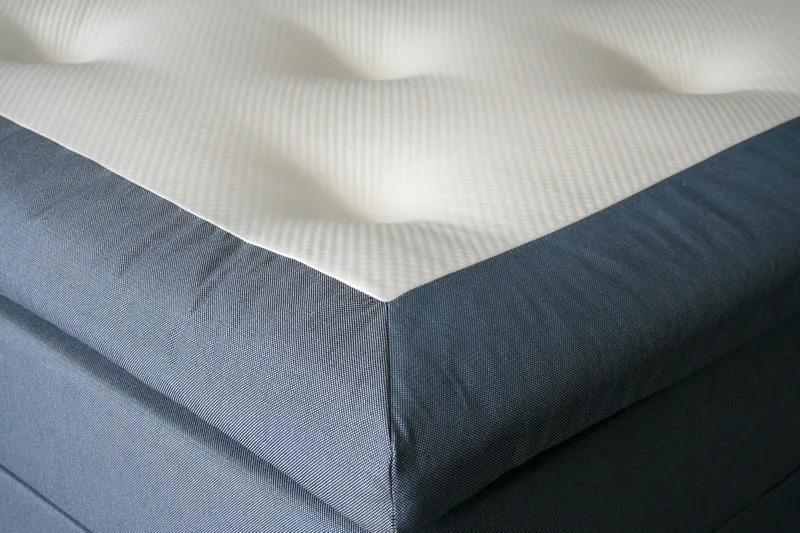 Kronos Overmadrass 160 cm Polyeter, Blå